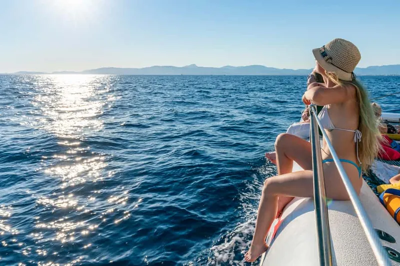 5-Hour Catamaran Cruise with Lunch & Swim — a day cruise from Palma de Mallorca